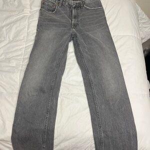 Zara Men's Straight Gray Jeans